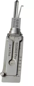 SS002 Dietrich-Werkzeug und Schloss-Decoder für S-Groove-Türschloss, - Bild 1 von 5