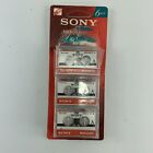 Sony Mc-90 Microcassette Blank Audio Tapes 5 Pack 90 Minutes