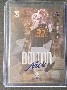 Nick Bolton 2021 Panini Luminance #159 Blue Rookie RC /99 - Bild 1 von 3