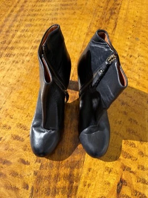 & Other Stories Women's Size6.5 Heeled Boot Genuine Leather Ankle Boots BLACK S3 - Image 1 of 4