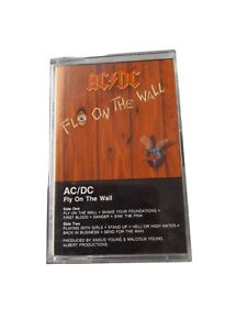 AC/DC - FLY ON THE WALL - CASSETTE TAPE