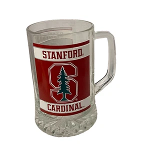 Stanford Cardinal Sammlerstück Glas Bierkrug Tasse College University 6" x 3,5" - Bild 1 von 7