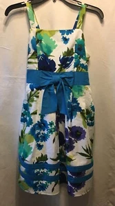 Disorderly Kids Sundress - Size 16 1/2  - Floral Multi-color design - Picture 1 of 4