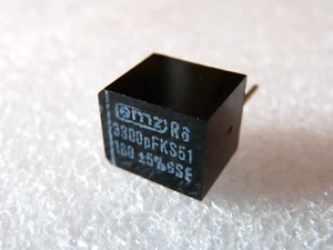 EMZ FKS51 Condensateur Styroflex 3300pF 3,3nF 160V 5% - 2pcs - Picture 1 of 2