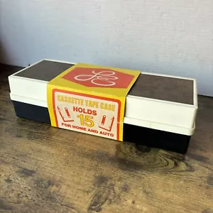 Custodia nastro cassetta vintage LE per casa e auto - supporti 15 - modello TC-400 - Foto 1 di 20