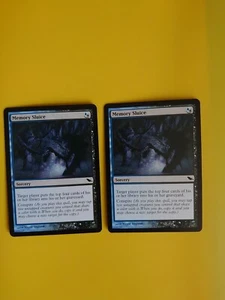 MTG Card. Memory Sluice x2 shadowmoor Sorcery 2 cards - Picture 1 of 5