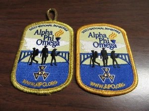 2023 National Jamboree 2 Different Alpha Phi Omega Patches     K2 - Picture 1 of 1