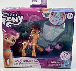 My Little Pony Sunny Starscout Crystal Adventure Figur Neu Hasbro 3" A New Gen - Bild 1 von 8