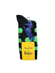 New HAPPY SOCKS x The Beatles Combed Cotton Socks 9-11 Unisex - Picture 1 of 7