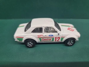 2016 Hot Wheels HW Speed Graphics 70 Ford Escort RS1600 White Castrol Loose - Picture 1 of 4