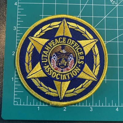 Utah Peace Officers Association patch 4U - Image 1 of 2