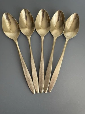 Ekco Eterna Corsair Stainless Flatware Teaspoon Set of 5- F003 - Image 1 of 3