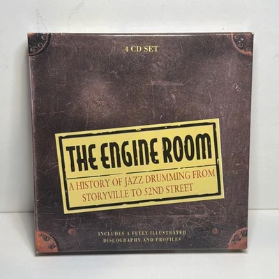Various Artists - The Engine Room: A History of Jazz Drumming 4 CD box set - Image 1 of 4
