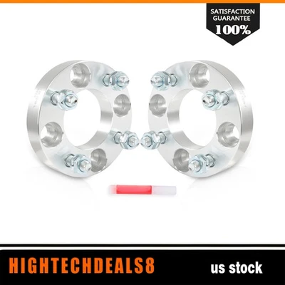 (2) 1 inch Wheel Spacers 4x101.6 12x1.25 For Yamaha Golf Cart Adventurer One Two Foto 1 de 4