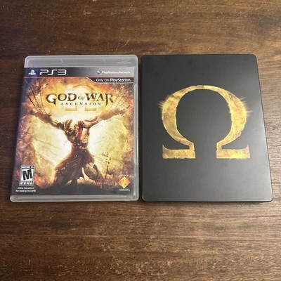 God of War Ascension W Steelbook Collection Bundle (PlayStation 3 PS3) Completo Foto 1 de 4