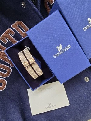 Swarovski Crystal rose Gold Bangle Bracelet  - Image 1 of 4