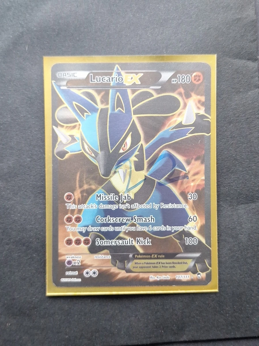 Lucario Pokémon TCG Furious Fists Ultra Rare Individual