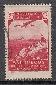 Morocco Loose 1938 Edifil 188 Used - Zdjęcie 1 z 1