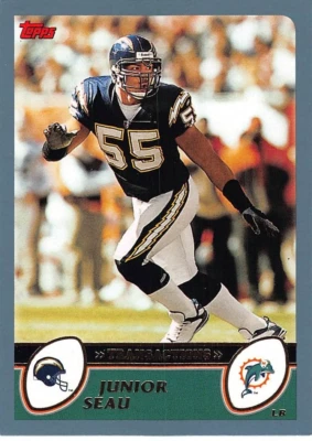 2003 Topps Football Junior Seau #98 NM/MT MIAMI DOLPHINS - Image 1 of 2