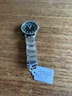 Ladies Black Faced SS Watch & Band  W1231/6