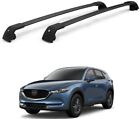2Pc Fit For Mazda Cx-5 Cx5 2017-2021 Lockable Roof Rail Rack Cross Bars Crossbar