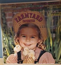 VNTG FarmYard  Favorite Rare Childs Album 33 LP Record Old Mcdonald Had A Farm