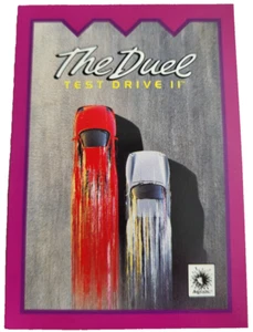 The Duel Test Drive II Sega Genesis Trading Card Video Game (G8 - Picture 1 of 2