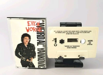 Weird Al Yankovic “Even Worse” Cassette Tape - 1988 - Image 1 of 3