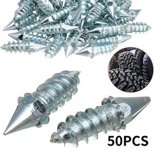 50PCS For Car Motorcycle 27mm Carbide Screw Tire Anti-Slip Stud Snow Spikes - Picture 1 of 11
