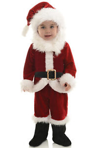 Brand New Classic Santa Toddler Halloween Costume