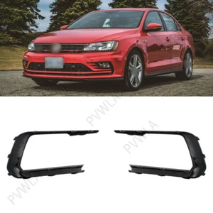 for Jetta GLI 2015-2018 Front Fog Light Lamp Trim Outer Grille Left&right Side - Bild 1 von 5
