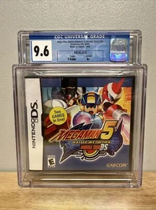 Mega Man Battle Network 5 Double Team DS (Nintendo DS) NEW CGC GRADED 9.6 A+ - Picture 1 of 4