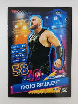 2020 Topps Slam Attax Reloaded WWE #74 MOJO RAWLEY - Image 1 of 2