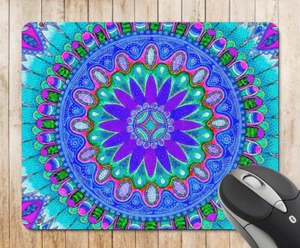 Mandala Bohemian Mouse Pad - Picture 1 of 4