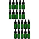  20 Pcs Bottle with Dropper Liquid Scrub Essential Oil Travel Aromatherapy