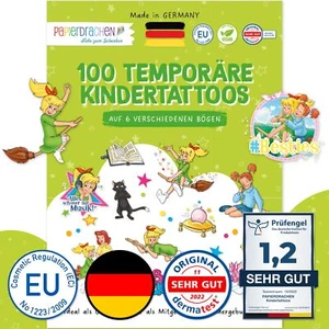 100 Tattoos für Kinder - Hautfreundliche Kindertattoos Bibi Blocksberg - kind... - Bild 1 von 7