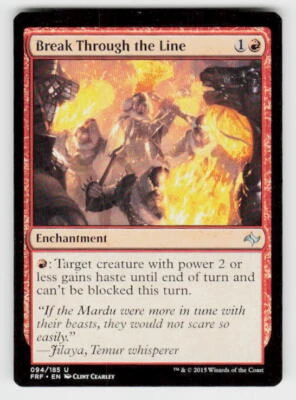 Fate Reforged #94 Break Through the Line - Image 1 of 2