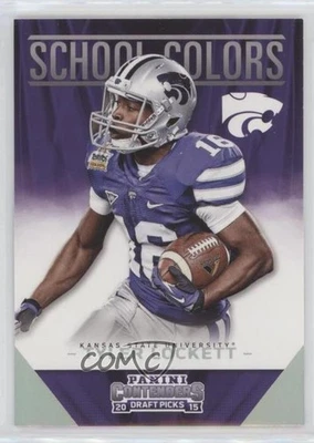 2015 Panini Contenders Draft Picks School Colors Tyler Lockett #38 Rookie RC - Image 1 of 2
