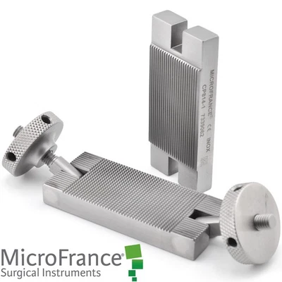 MicroFrance CP814-1 Jost Cartilage Crusher Length 2.75"x0.75"x1.25" - Image 1 of 4
