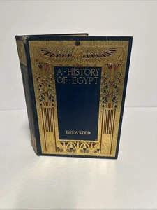 A HISTORY OF EGYPT By James Henry Breasted 1905 First Edition Hardcover Antique - Picture 1 of 18