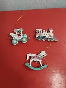 decoraciones navidad vintage metal - Imagen 1 de 5