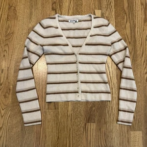 Reformation Cashmere Cardigan Sweater Women’s Size XS Striped - Picture 1 of 9