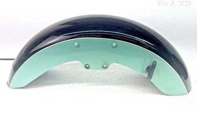 1998 98 Honda Shadow VT 1100 VT1100C2 ACE front fender black teal - Image 1 of 4