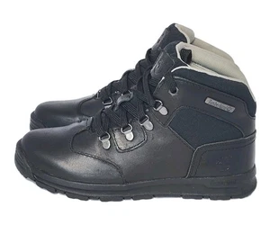 Timberland Earthkeepers Boys Outdoor Hiking Boots Black Leather Youth Size 2 - Picture 1 of 9