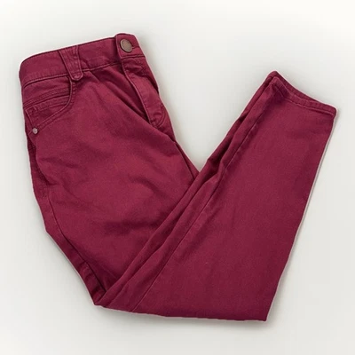 Democracy Ab Technology Women’s Red Jeans Size 10 Stretch Tummy Control Casual - Image 1 of 4
