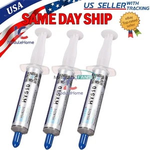 (10-pack) Grey Thermal Grease CPU Heatsink Compound Paste Syringe 10x USA - Picture 1 of 6