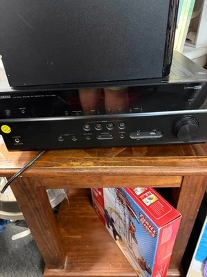 YAMAHA RX-V385 5.1-Channel 4K Ultra HD AV Receiver with Bluetooth - Image 1 of 3