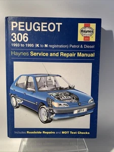 Haynes Peugeot 306 1993 - 1995 Service & Repair Manual - Picture 1 of 5