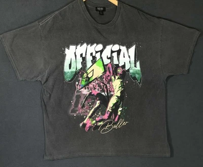 BoohooMAN Official Baller 图形 T 恤黑色 M 码 #4 — 第 1/4 张图片