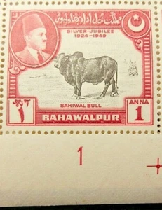 BAHAWALPUR 1949 SG42 1a. SILVER JUBILEE OF THE AMIR OF BAHAWALPUR - MNH - Picture 1 of 1